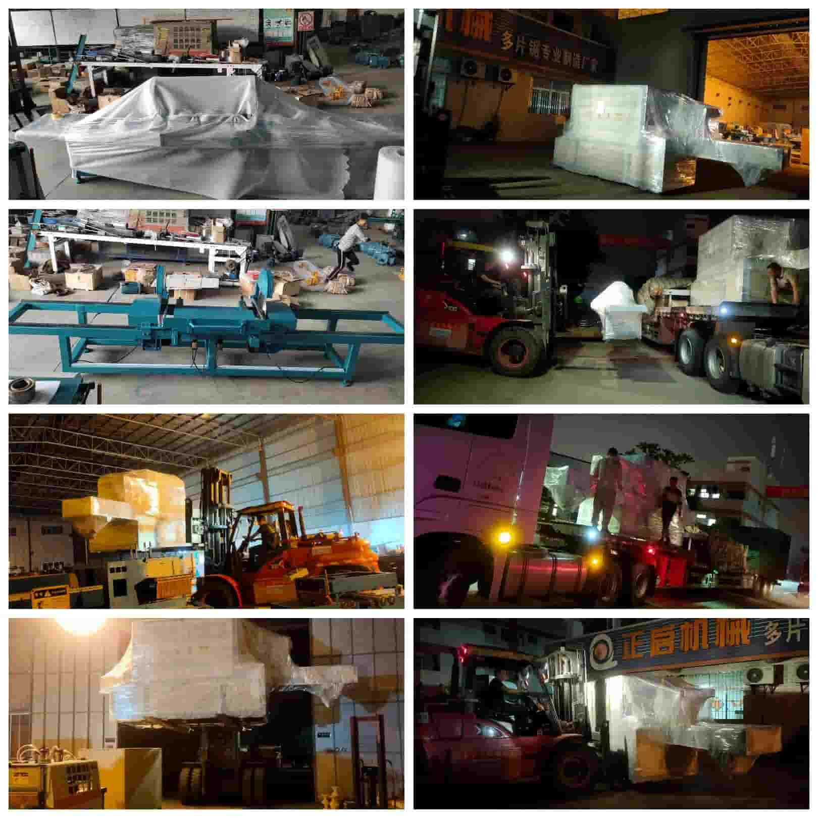 2021年發(fā)往新疆哈密市-ZQ500原木多片鋸、