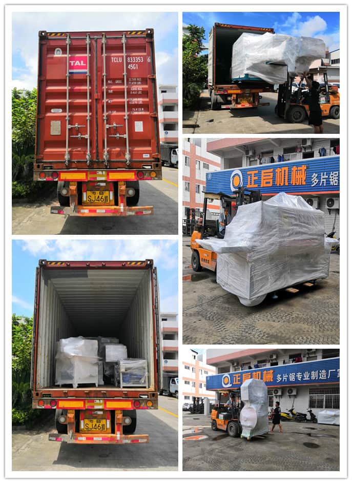 2019年7月發(fā)往厄瓜多爾--ZQ400型原木多片鋸、ZQ200型方木多