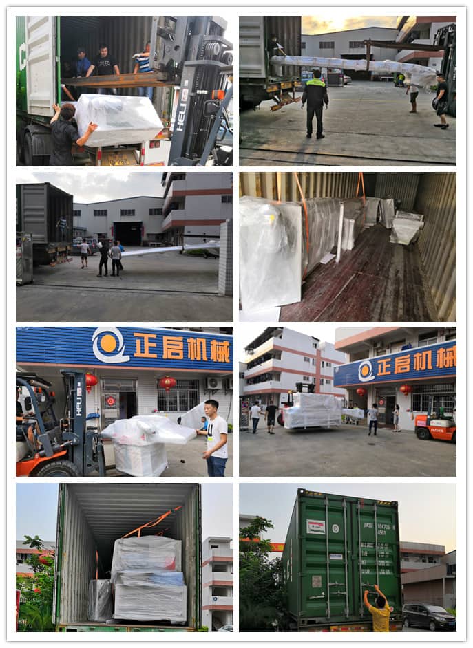 2019年4月發(fā)往美國(guó)--ZQ350型原木多片鋸、清邊機(jī)、輸送架