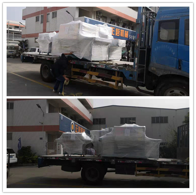 2020年1月發(fā)往廣東省東莞--ZQ300型原木多片鋸、ZQ100型方木