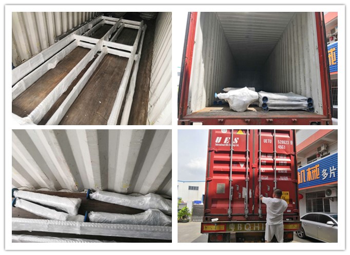 2018年7月發(fā)往馬來(lái)西亞--10m×1.6m×0.68m輸送架