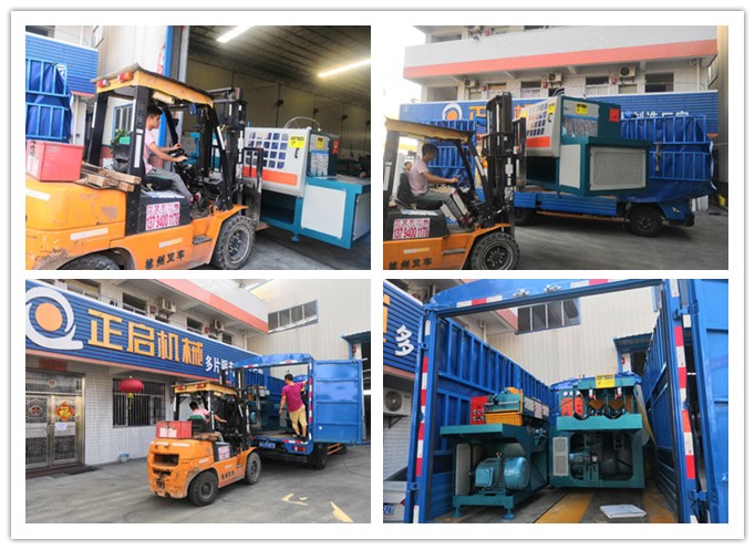 2018年7月發(fā)往廣東順德--雙排鏈原木多片鋸、簡(jiǎn)易方木多片鋸