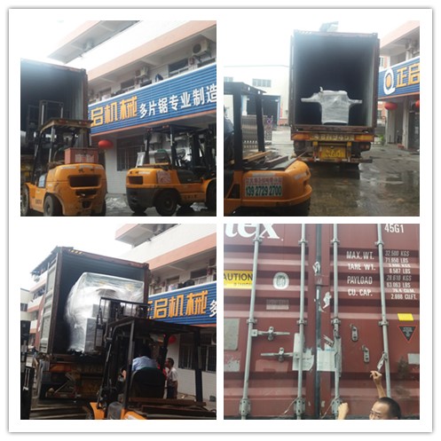 2018年5月發(fā)往馬來西亞--全自動原木多片鋸、原木多片鋸、方