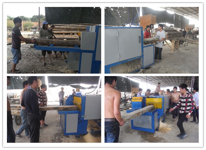 廣州花都&nbsp;--原木、方木多片鋸工作圖