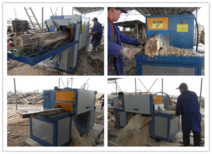 西安高陵縣--原木、方木多片鋸工作圖