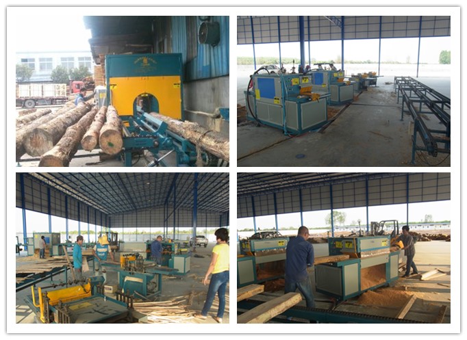 泰國-全自動多片鋸、清邊機、截斷機工作圖