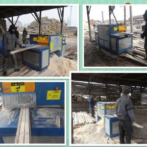 河南鄭州市--方木50高多片鋸加工現(xiàn)場(chǎng)