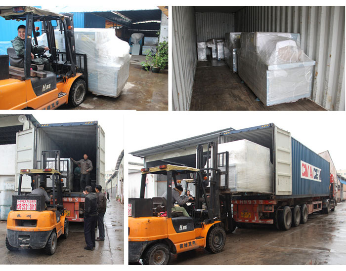 發(fā)往印尼客戶的多片鋸專(zhuān)柜